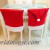 2 unids Navidad Fundas para sillas Santa Claus Red Hat Navidad Tabla de cena silla cubierta trasera Navidad Decoración para el hogar ali-70703624